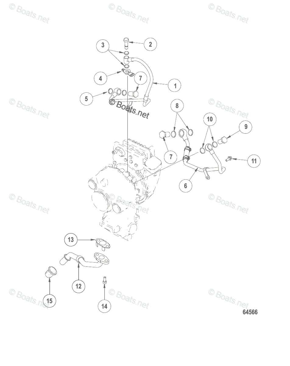 inboard outboard motor parts diagram