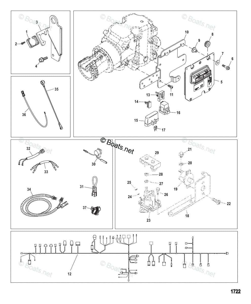 inboard outboard parts diagram