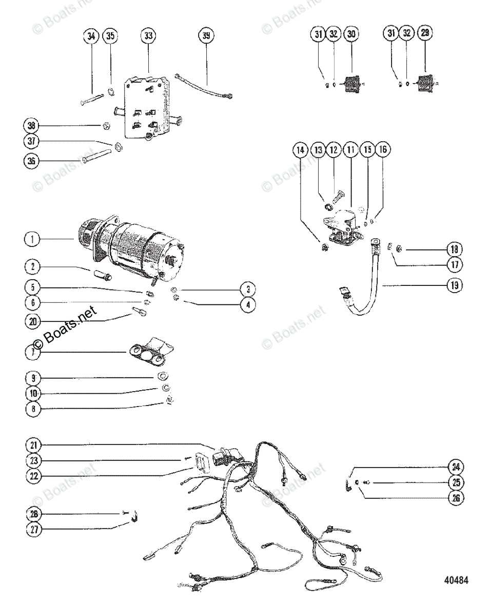 inboard outboard parts diagram