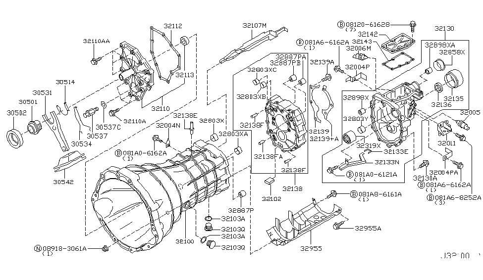 infiniti parts diagram