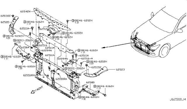 infiniti q50 parts diagram