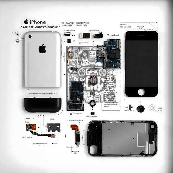 inside iphone 7 parts diagram