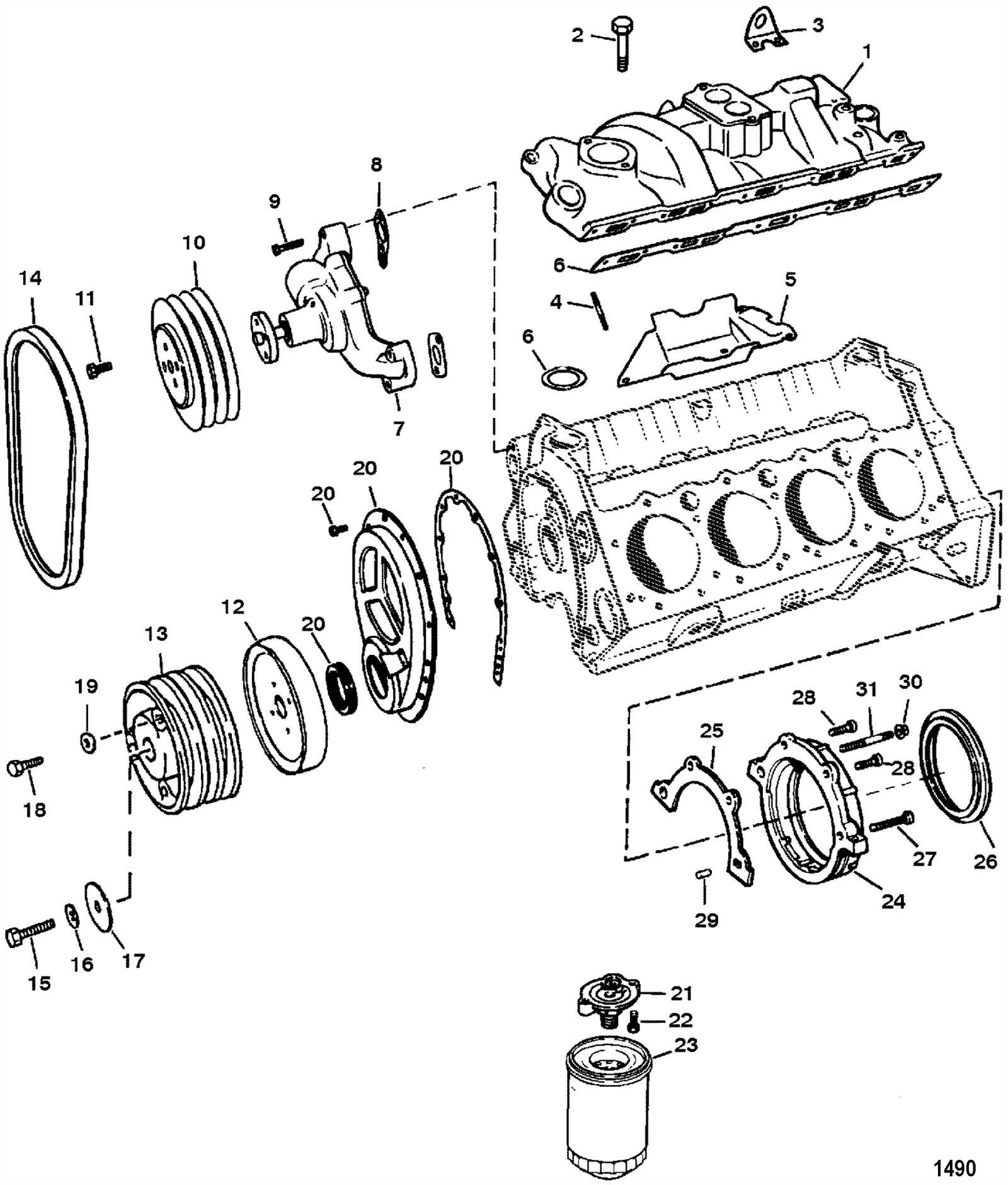 intake manifold parts diagram