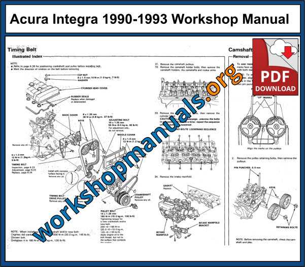 integra parts diagram