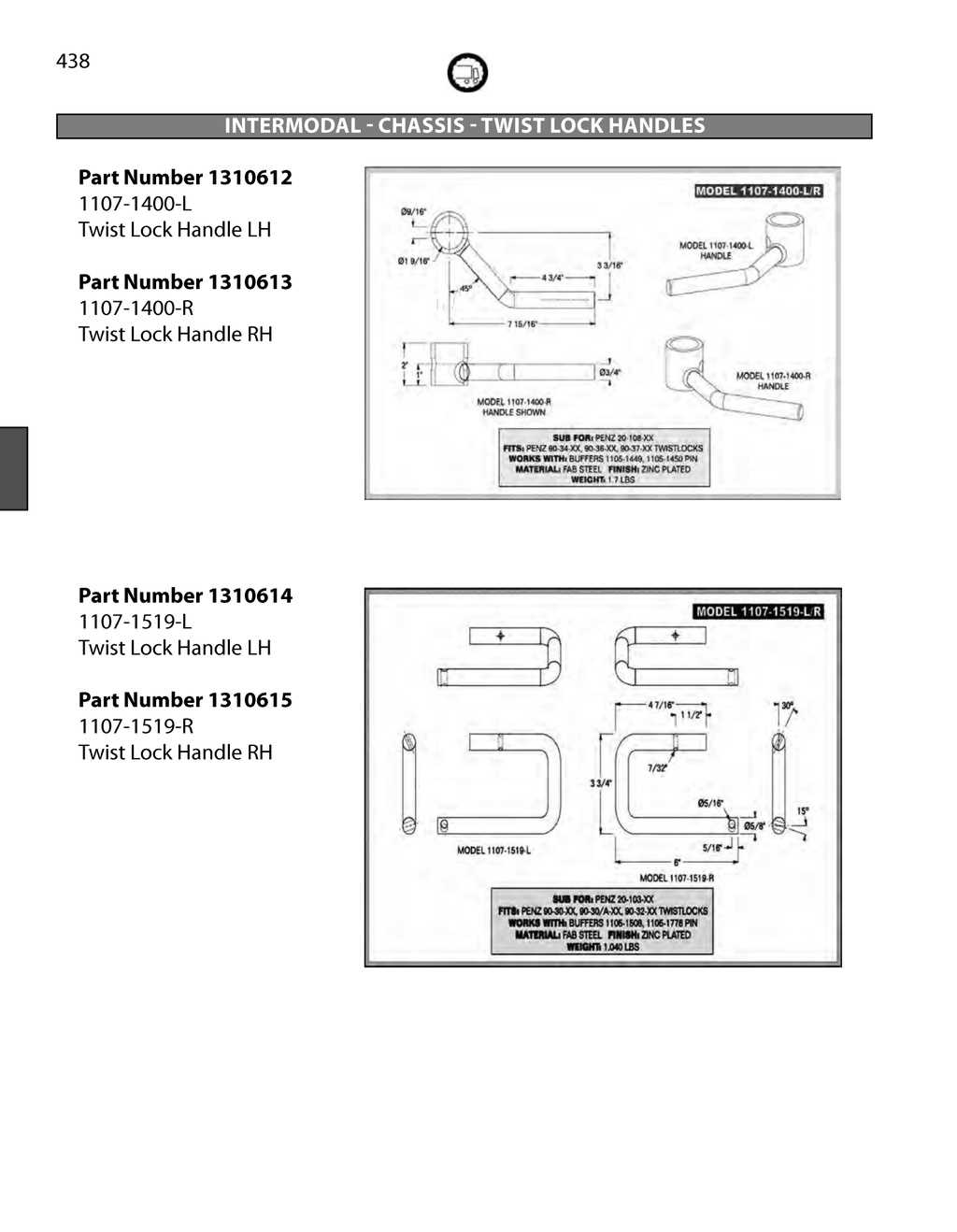 intermodal chassis parts diagram
