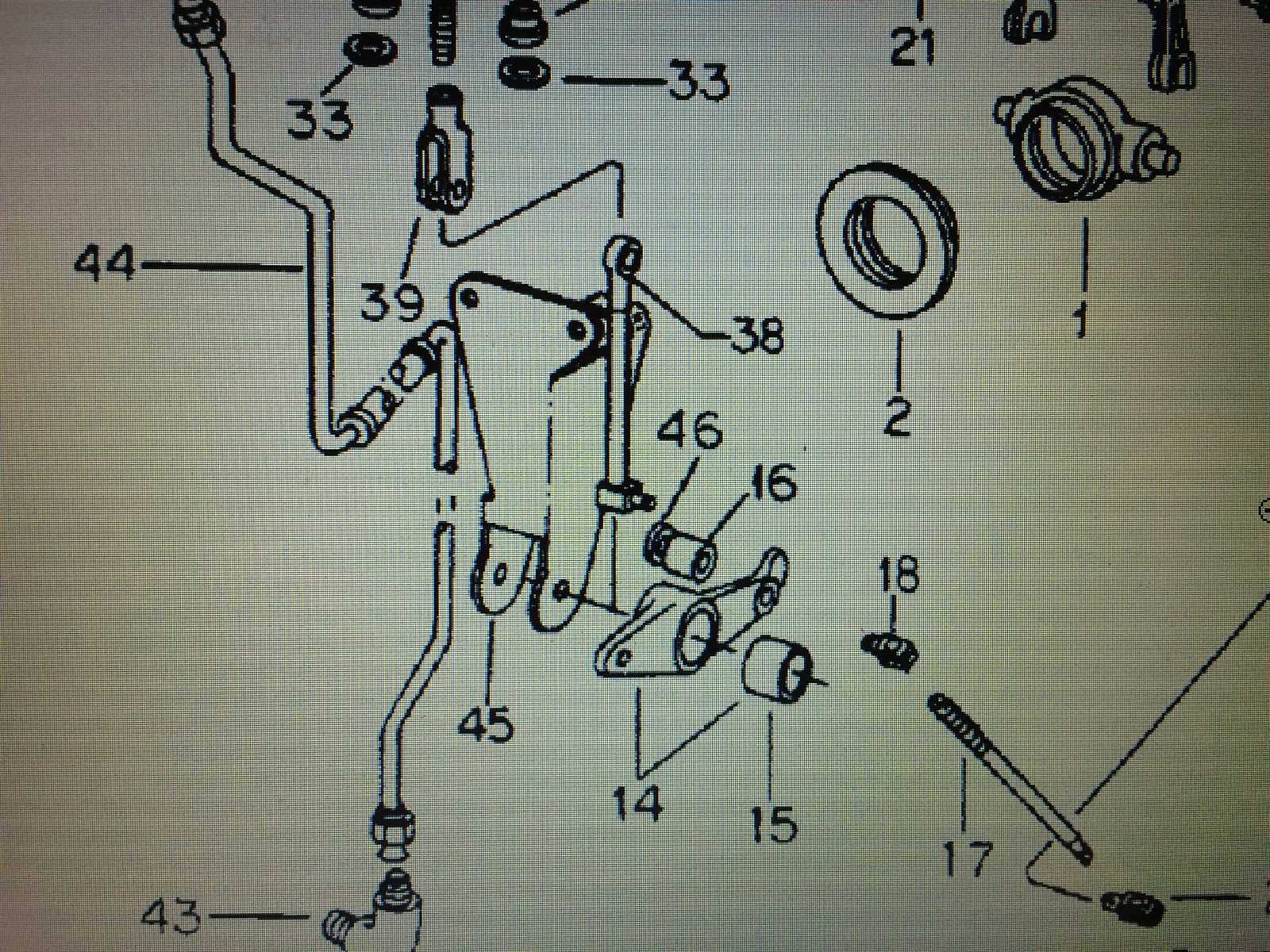 international 1086 parts diagram