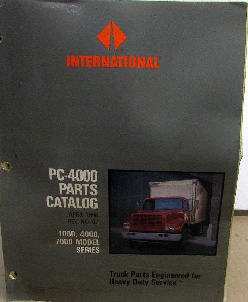 international 4900 parts diagram