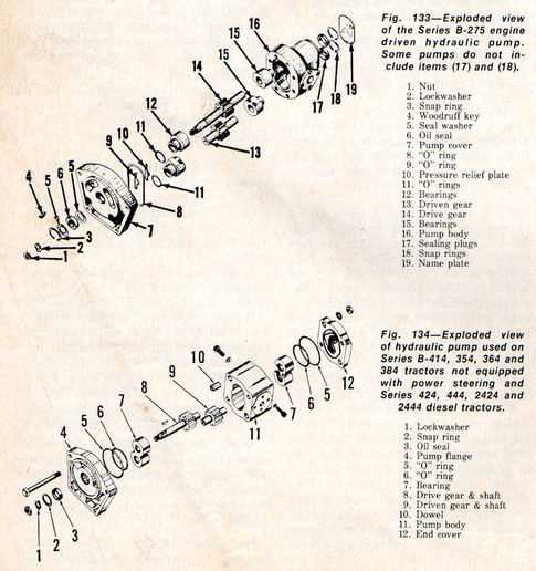 international b275 parts diagram