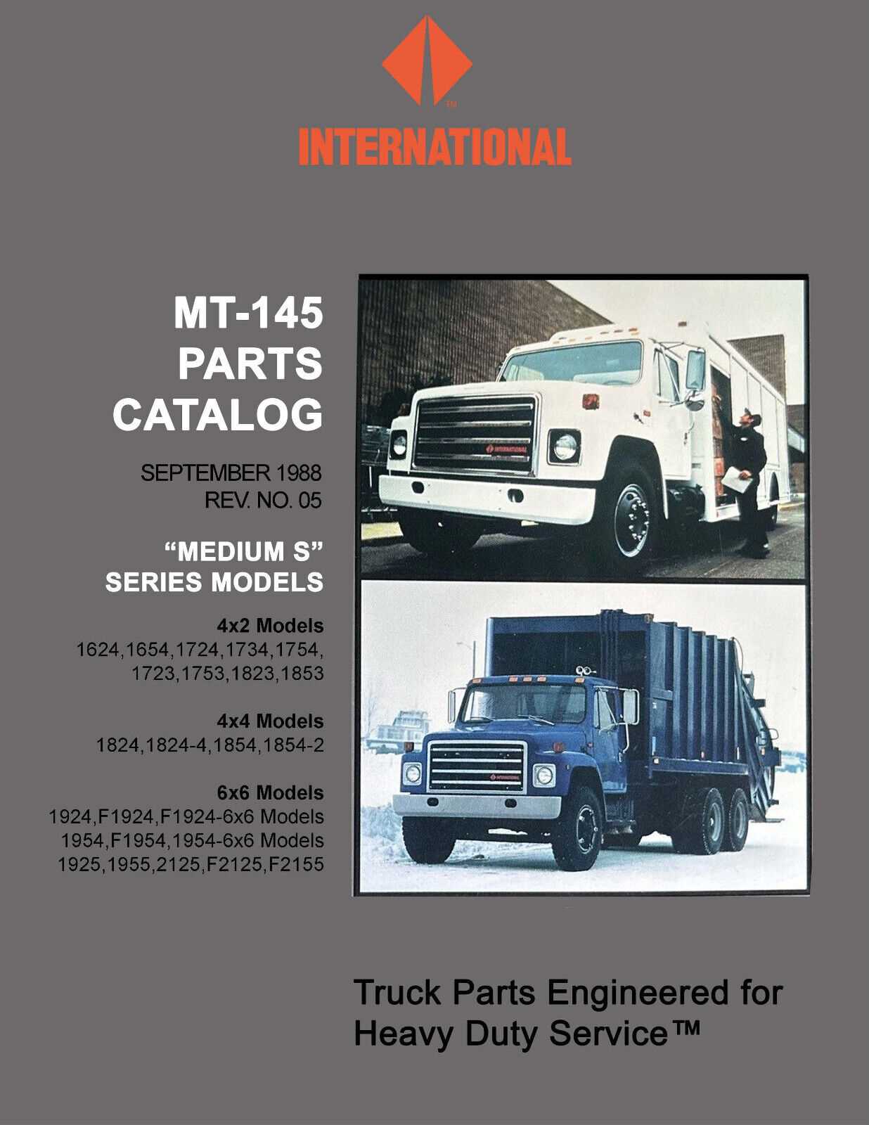 international truck parts diagram