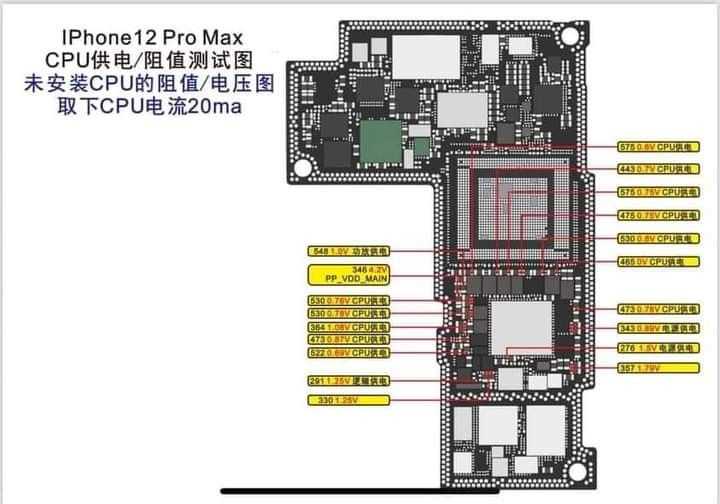 iphone 12 pro parts diagram