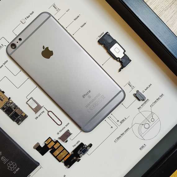 iphone 6s diagram of parts