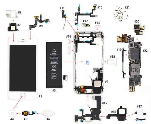 iphone se 2020 parts diagram