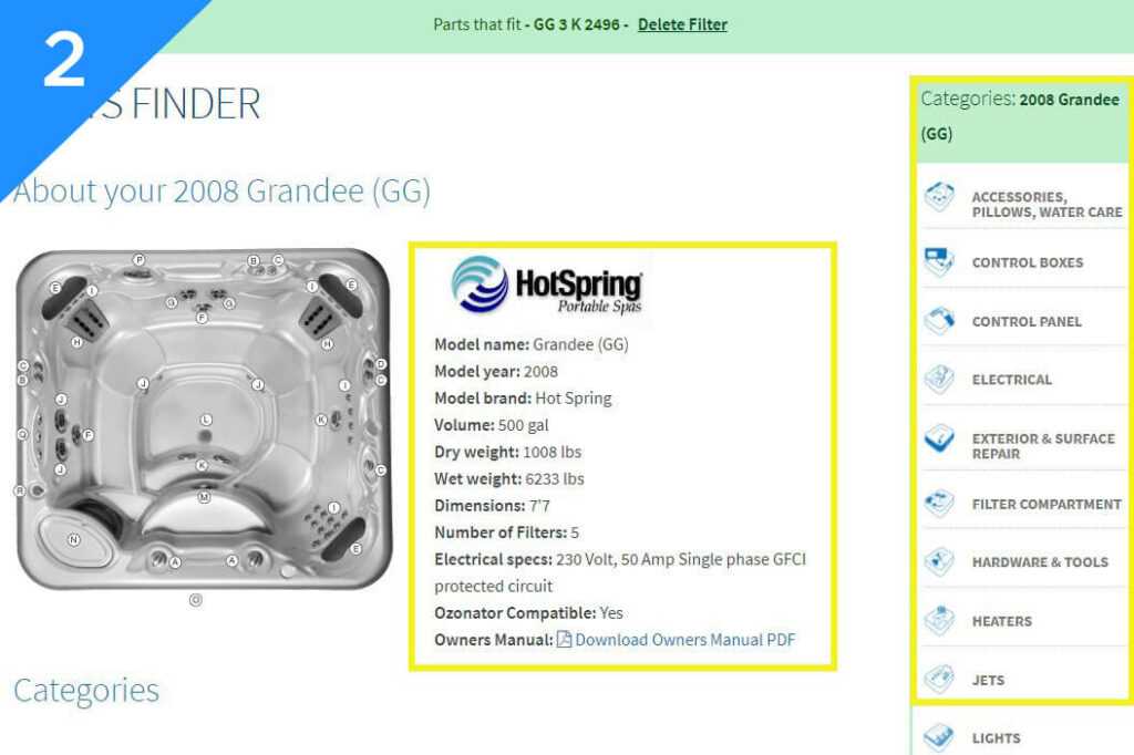 jacuzzi j 365 parts diagram