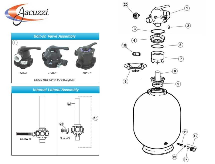 jacuzzi parts diagram