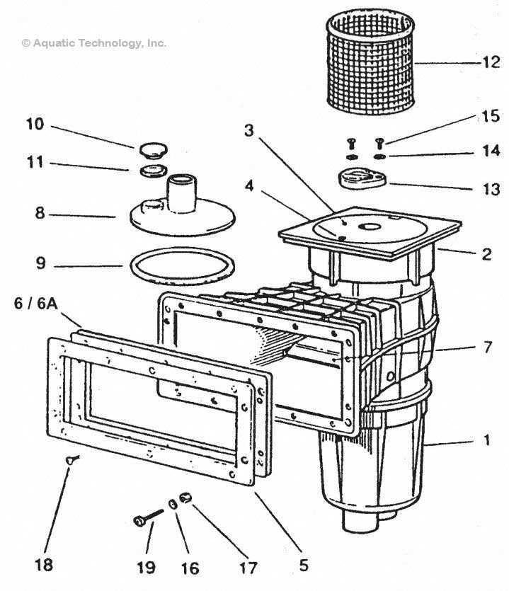 jacuzzi pool pump parts diagram