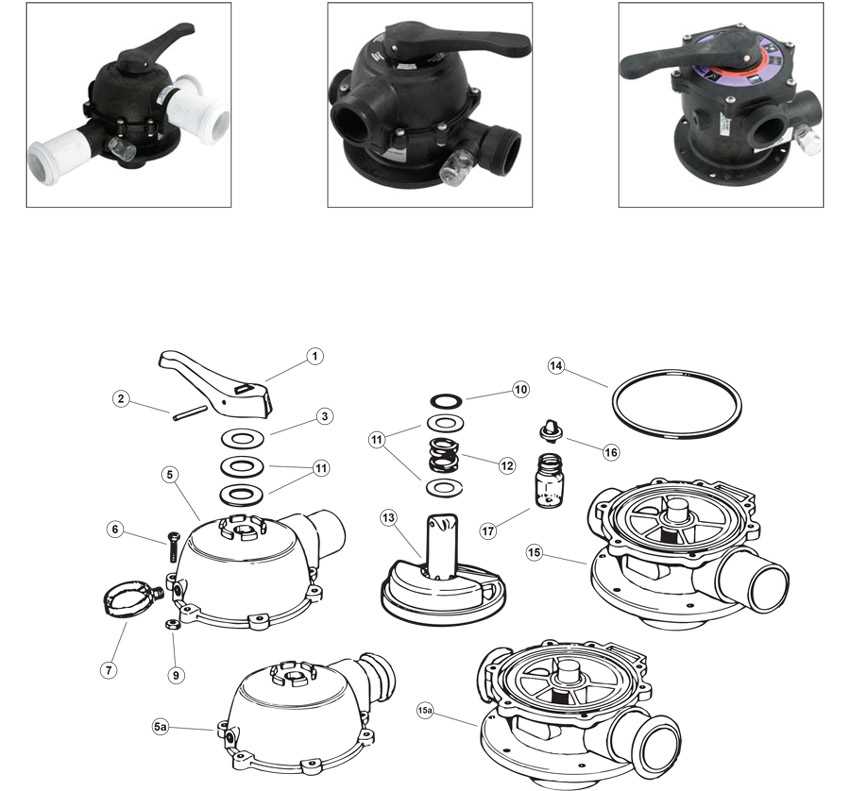 jacuzzi sand filter parts diagram