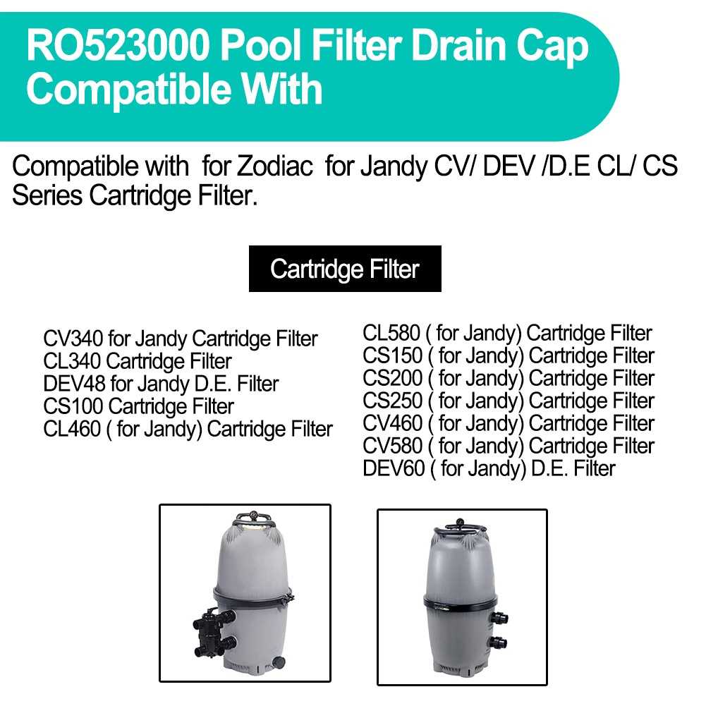 jandy cv460 parts diagram