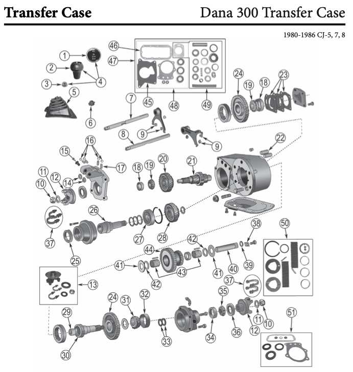 jeep cj7 parts diagram