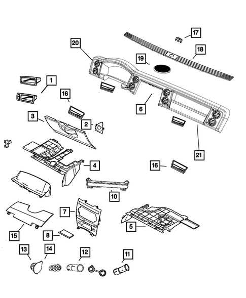 jeep commander parts diagram