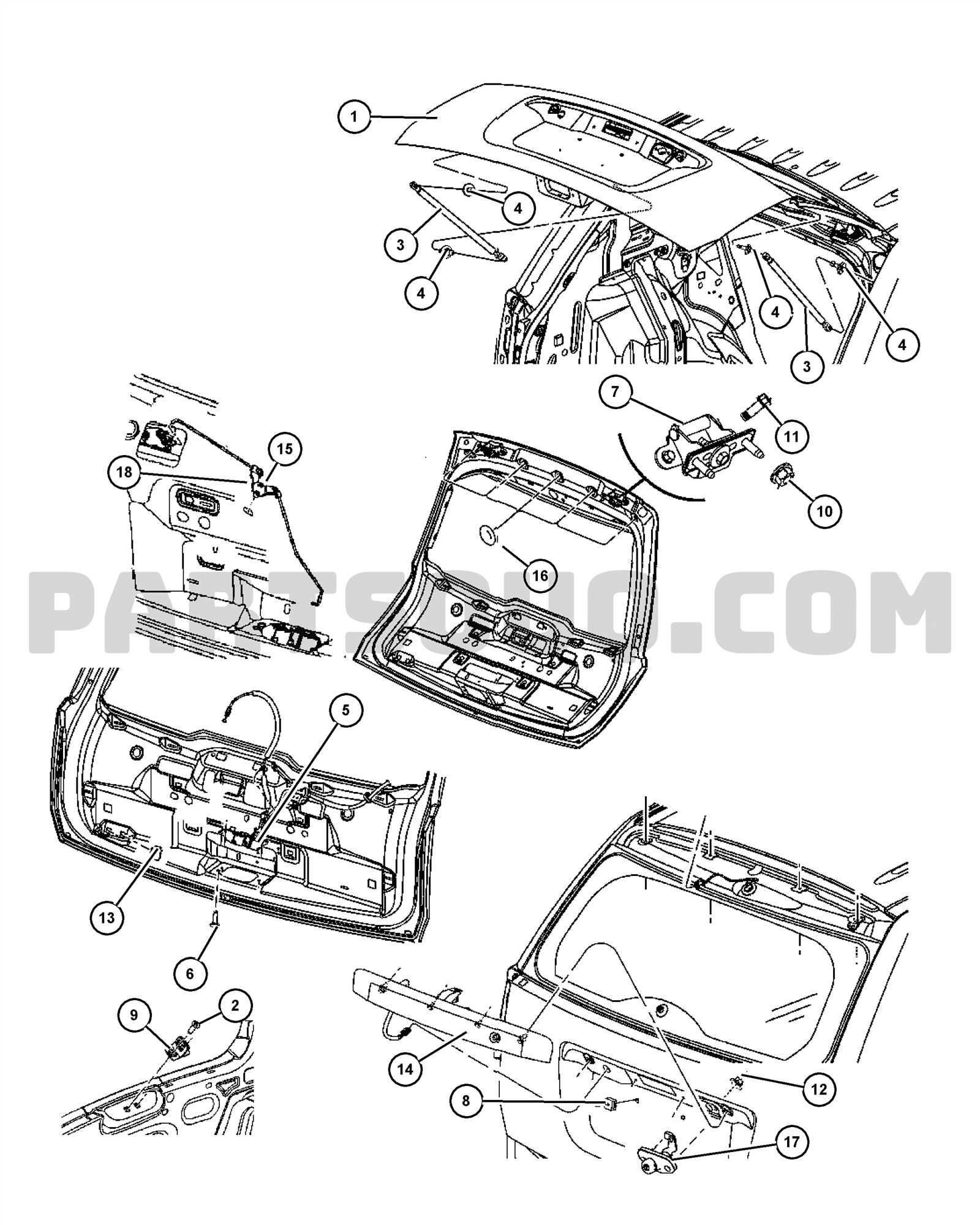 jeep compass parts diagram