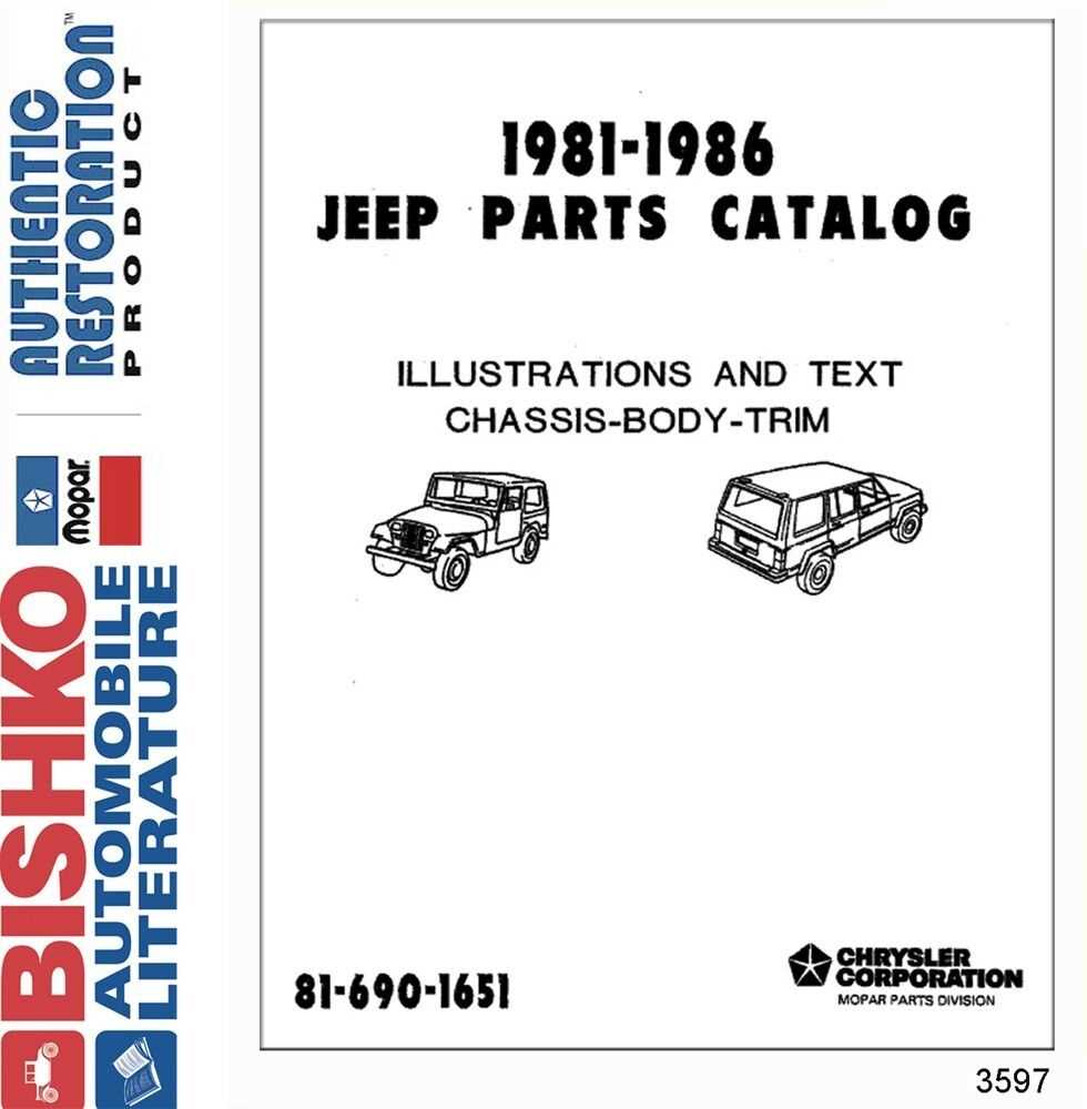 jeep parts diagram online