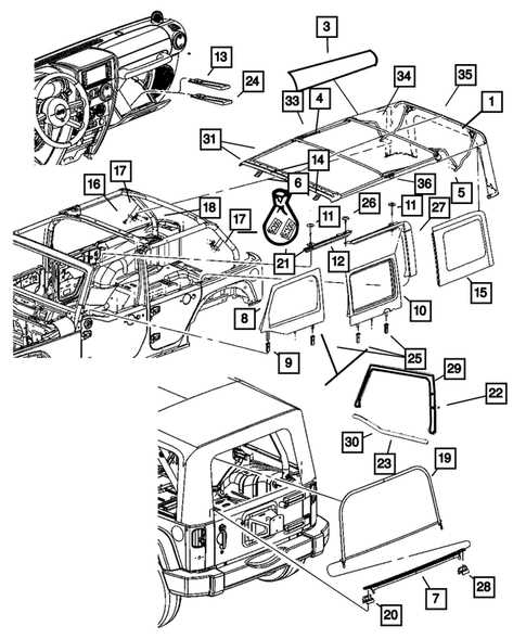 jeep parts diagrams wrangler