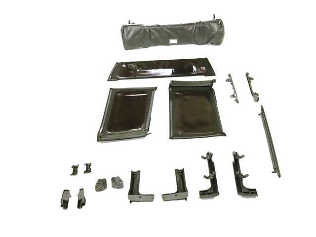 jeep tj soft top parts diagram