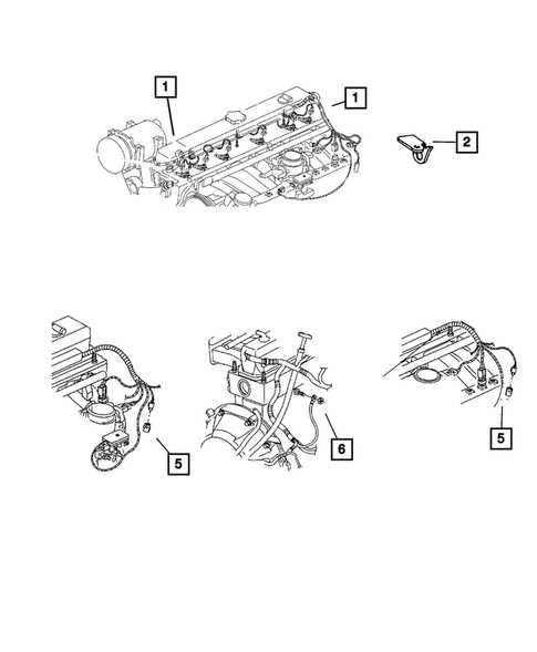 jeep wrangler engine parts diagram