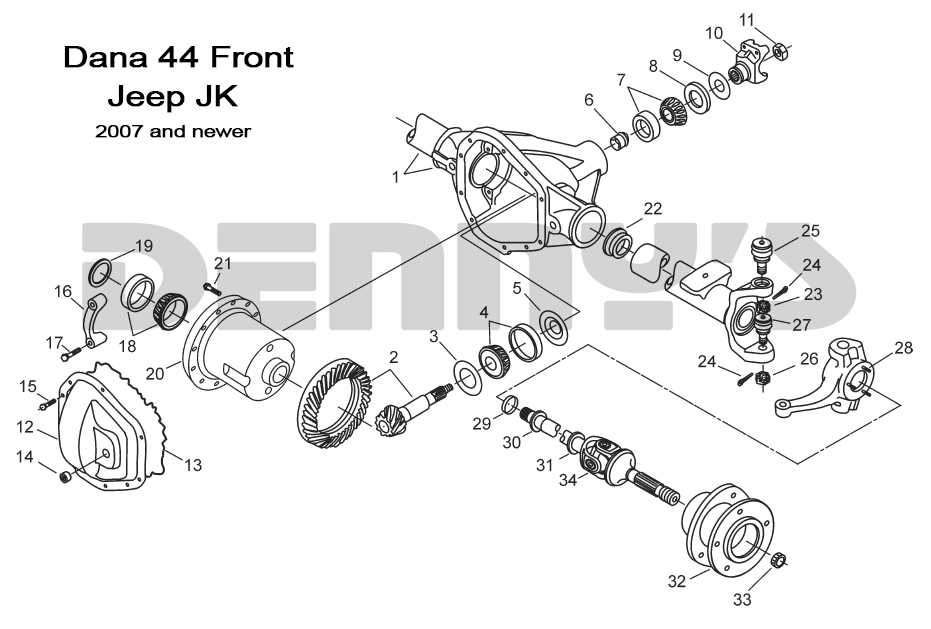 jeep wrangler jk parts diagram