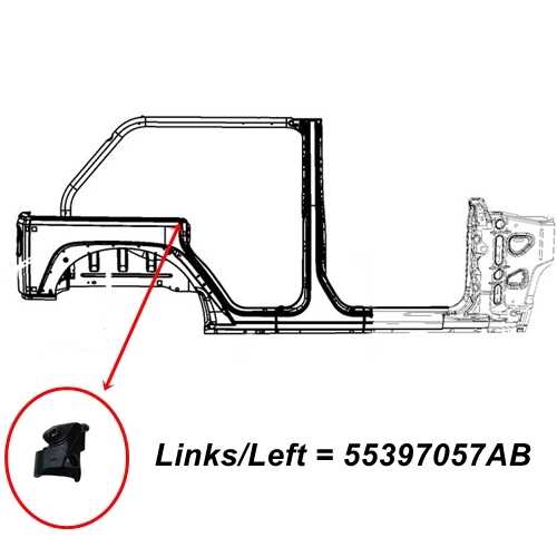 jeep wrangler jk soft top parts diagram