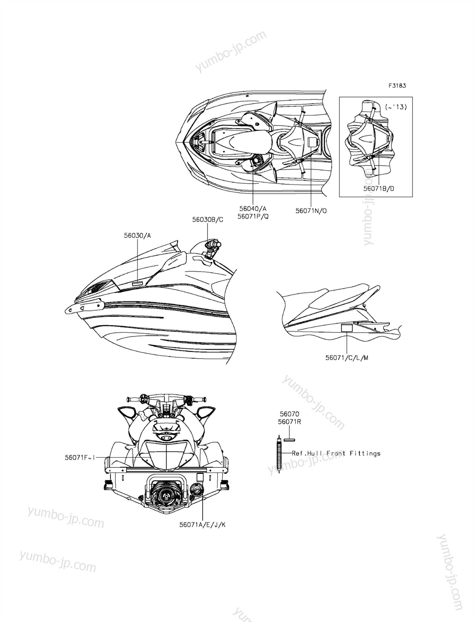 jet ski parts diagram