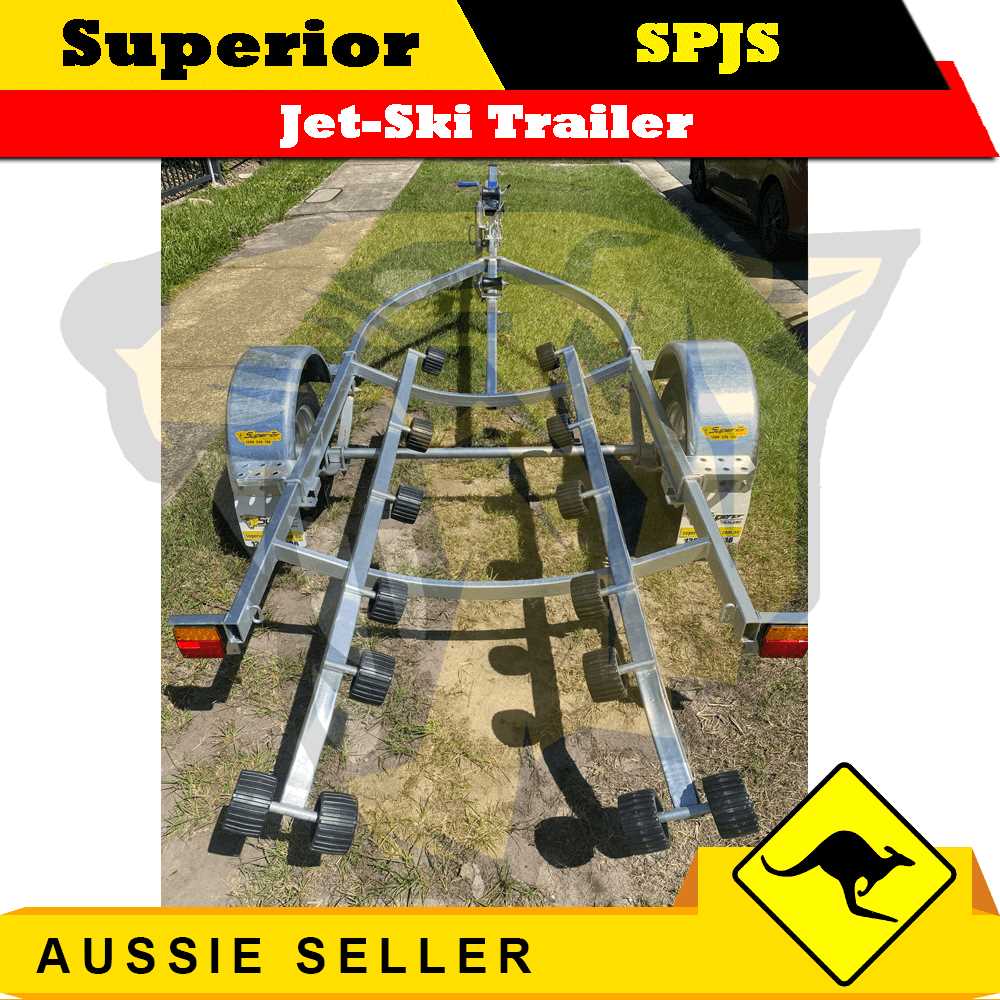 jet ski trailer parts diagram
