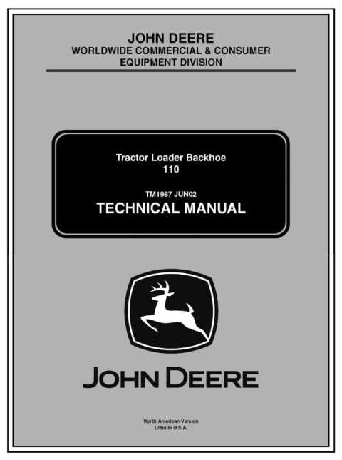 john deere 110 tlb parts diagram