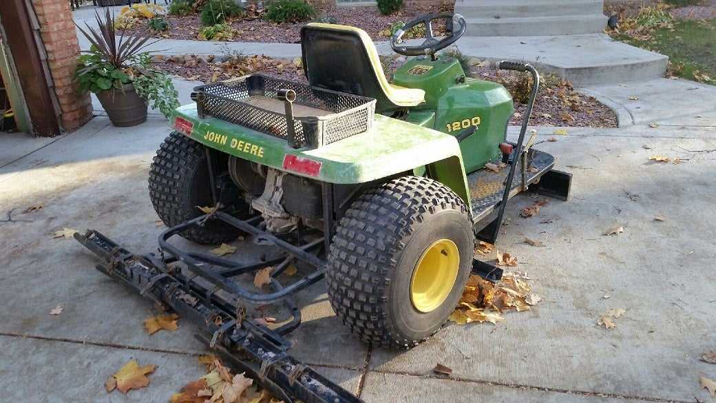 john deere 1200a bunker rake parts diagram