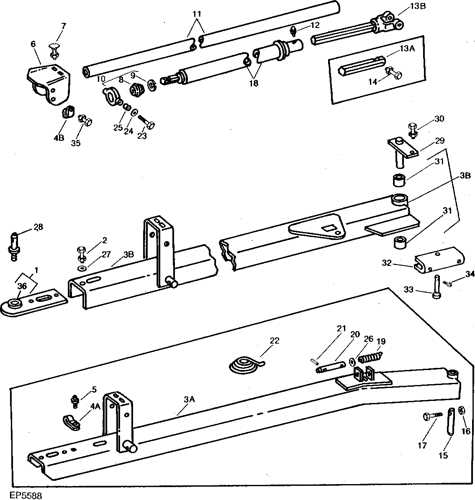 john deere 1209 parts diagram