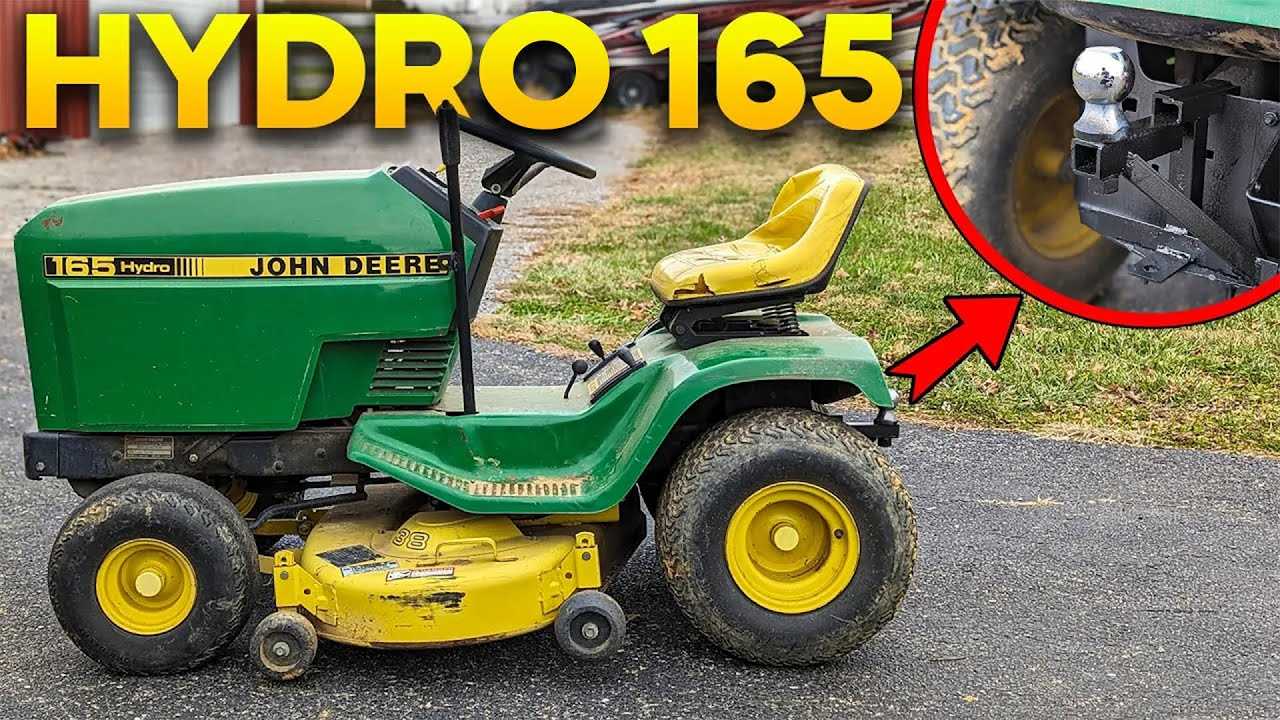 john deere 165 hydro mower deck parts diagram