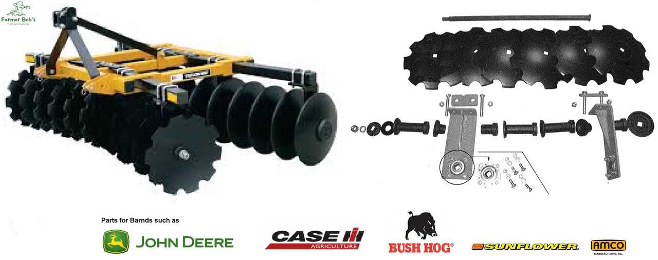 john deere 210 disc parts diagram