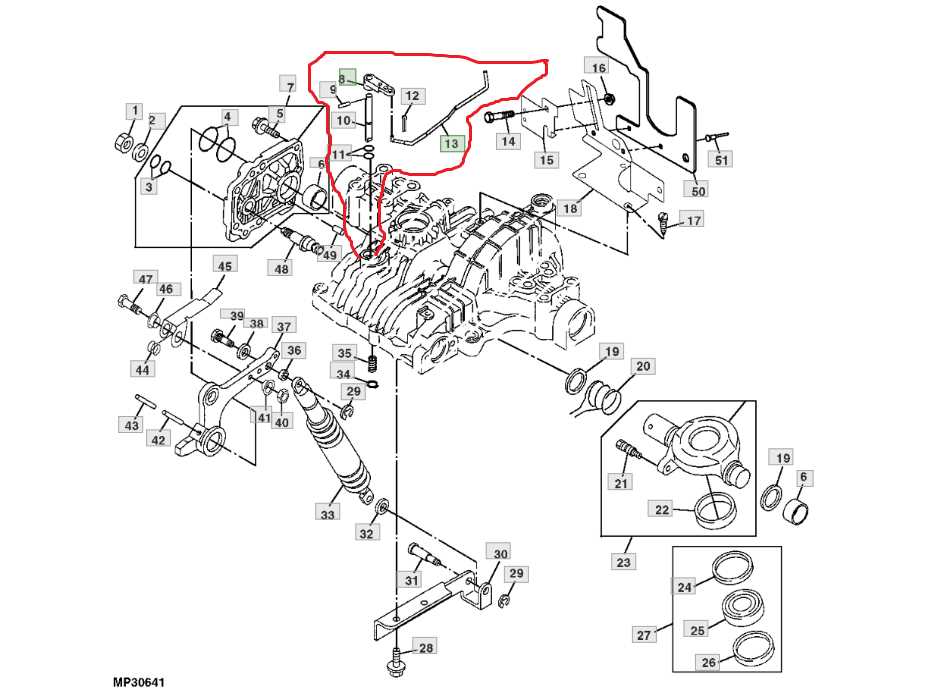 john deere 245 parts diagram