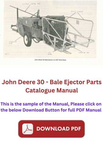 john deere 24t baler parts diagram