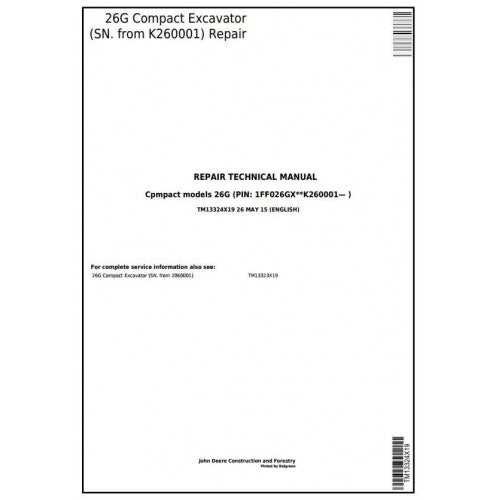 john deere 26g parts diagram