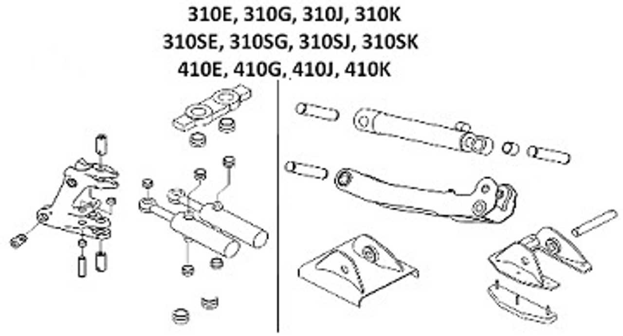 john deere 310se backhoe parts diagram