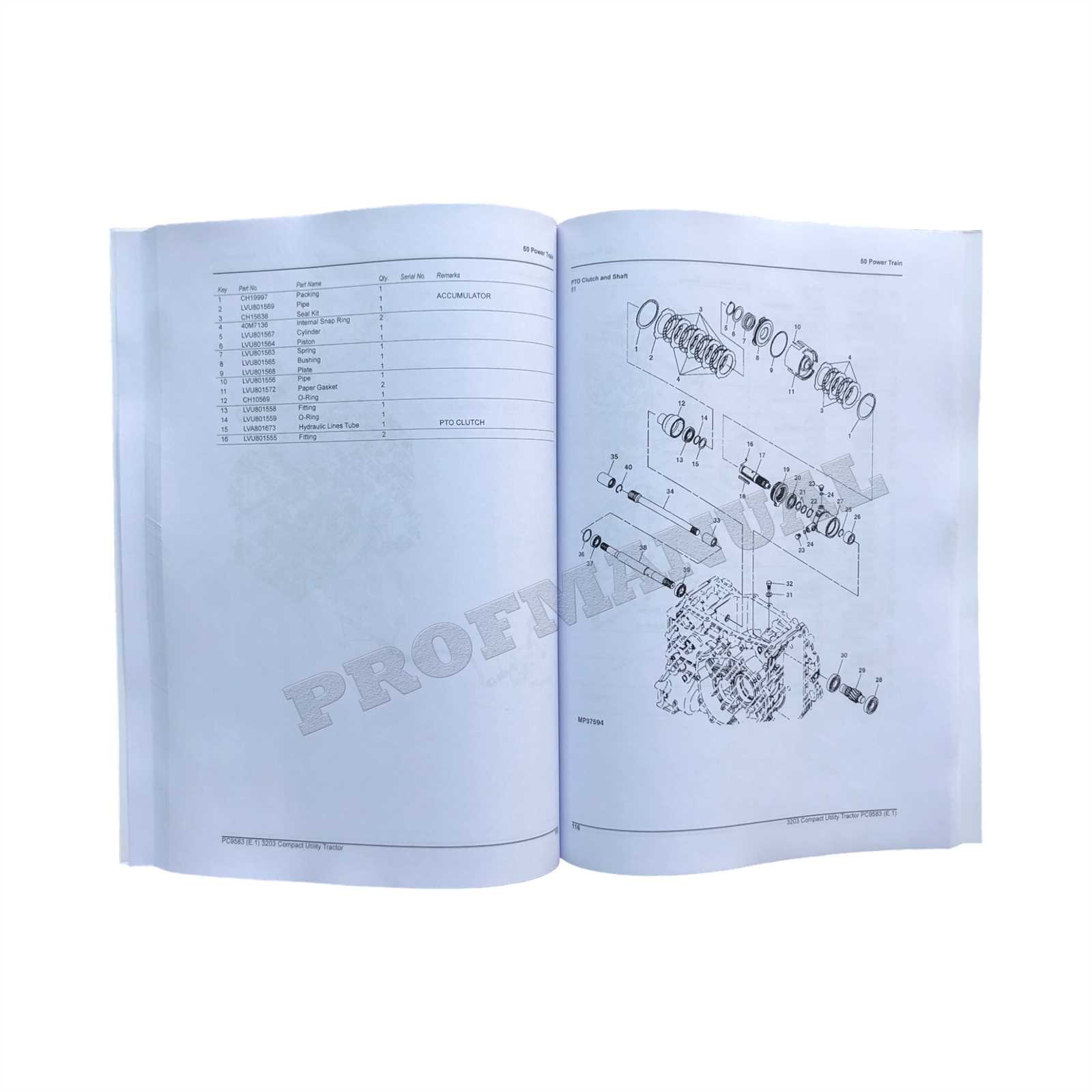 john deere 3203 parts diagram