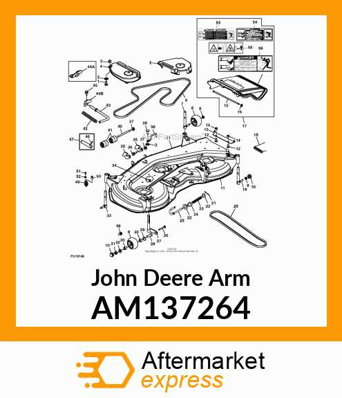 john deere 345 parts diagram