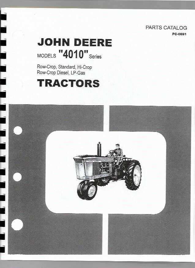 john deere 4010 parts diagram