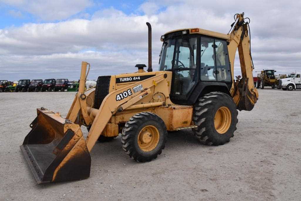 john deere 410e backhoe parts diagram