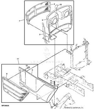 john deere 4115 parts diagram