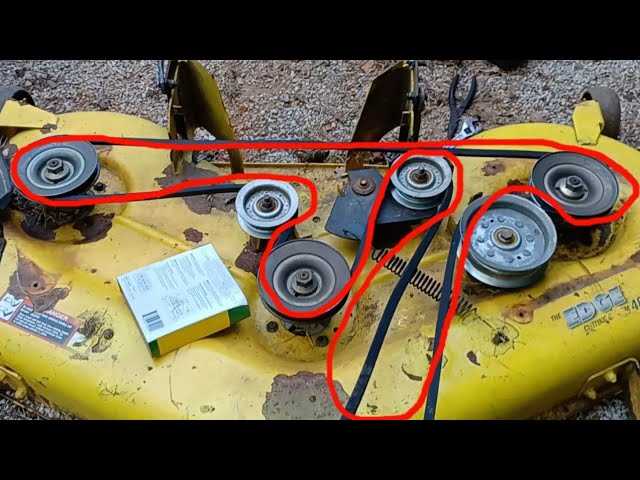 john deere 42 edge mower deck parts diagram