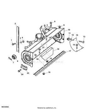 john deere 42 inch snow blower parts diagram