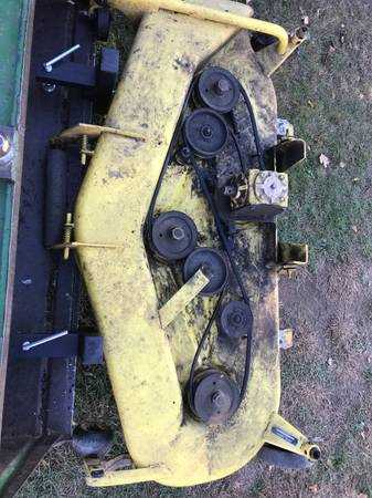 john deere 455 60 inch mower deck parts diagram