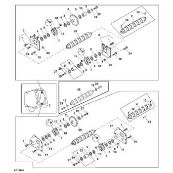 john deere 456 baler parts diagram